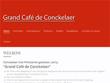 Tablet Screenshot of conckelaer.com